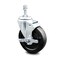 Service Caster 5 Inch Hard Rubber Wheel Swivel 10mm Threaded Stem Caster with Brake SCC SCC-TS20S514-HRS-TLB-M1015 - alternate 1